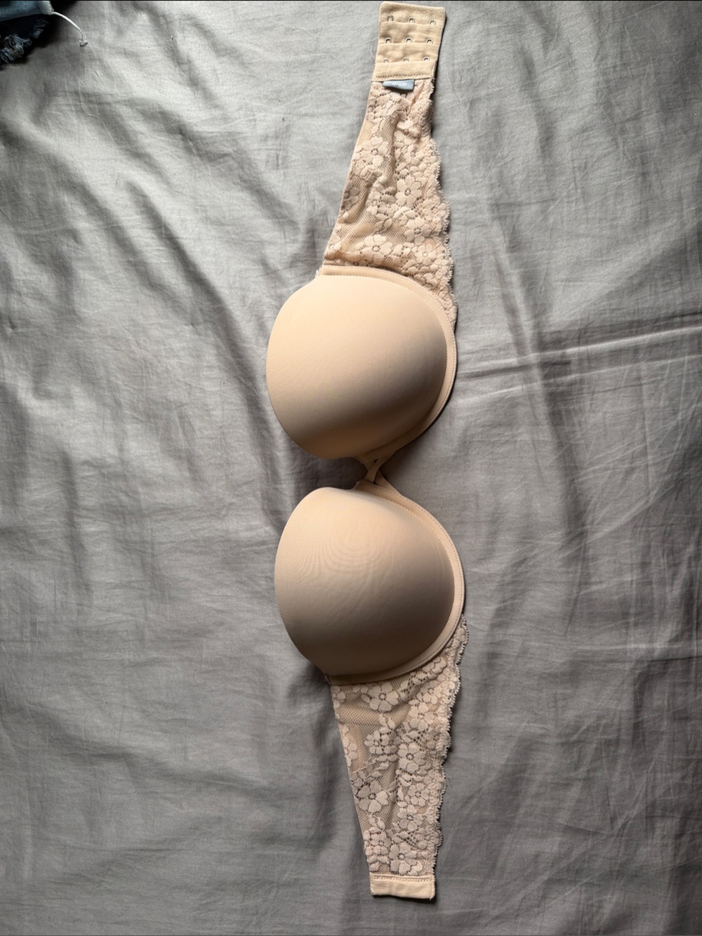 aerie Nude Strapless Bra